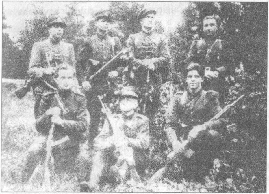 Žalgirio rinktinės Keleivio kuopos partizanai.